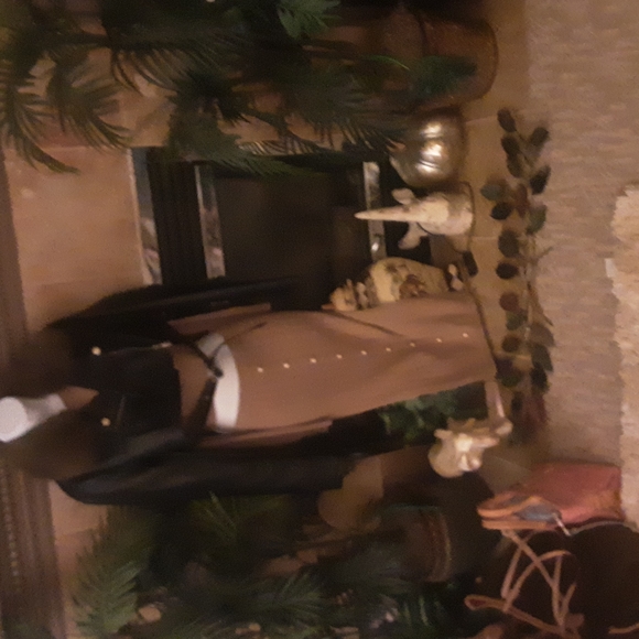 NWT AKIRA CROPPED FAUX LEATHER. SIZE LARGE - Picture 3 of 5